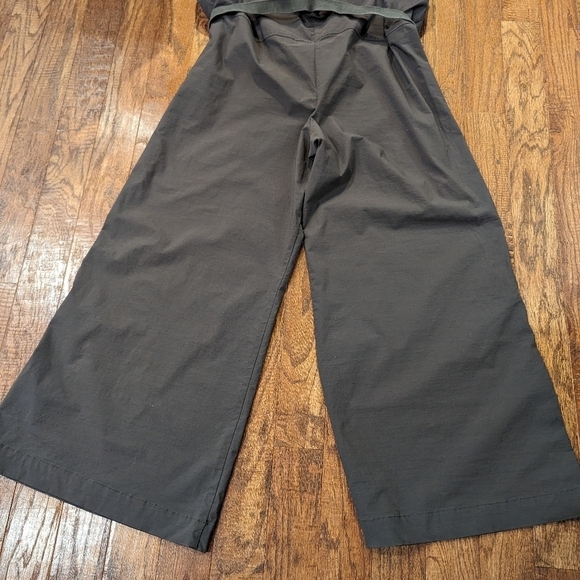 Vintage Y2K TAO Freedom of The Body Wide Leg Boho pants women's Gray size 12 - Picture 5 of 11